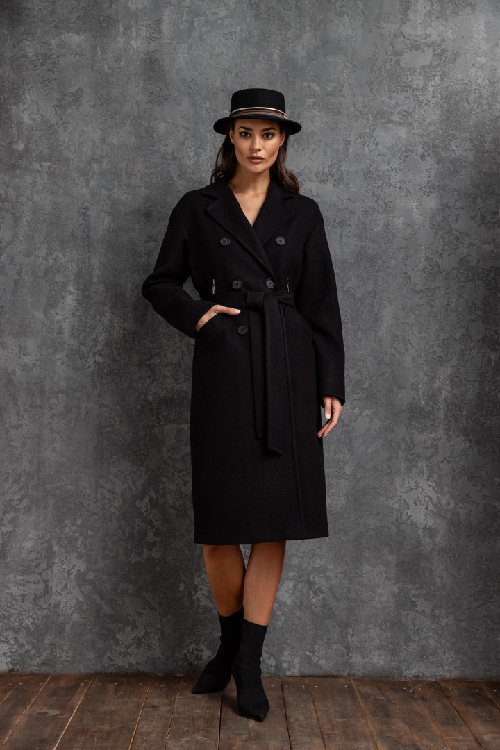 Кашемировое пальто, 110-113 см, модель П-23, размер 48, цена, фото