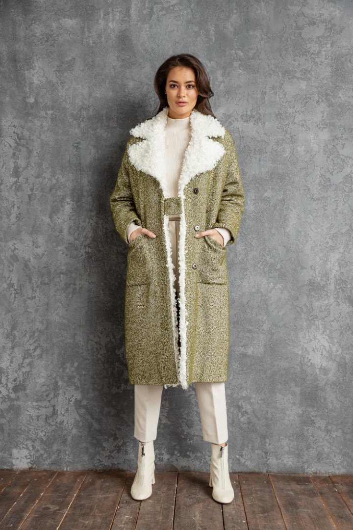 Пальто с отстегивающейся подкладкой, модель ММ-9, размер 44, цена, фото