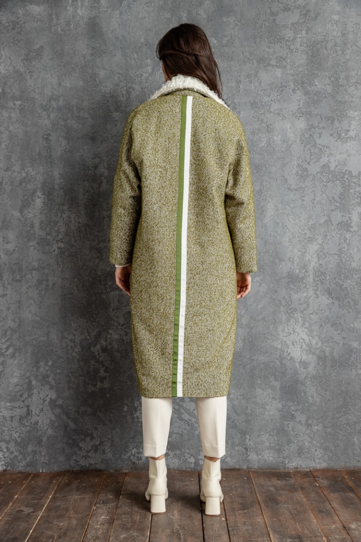 Пальто с отстегивающейся подкладкой, модель ММ-9, размер 46